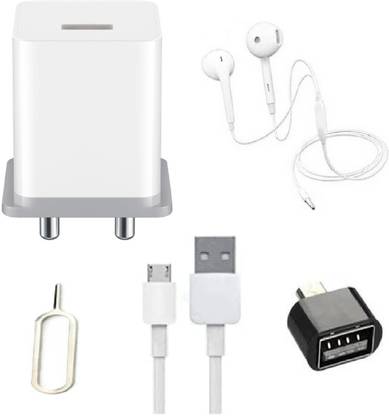 ULTRAFAST Wall Charger Accessory Combo for Oppo F9 F9 Pro F7 F5 F3 F3 Plus A71 A71K A83 A5 A3s A37F F1s / F3/Plus, F5/Youth, F7, A83, A37f, A37, A71, A57 and all smart phone chargers Like Original Charger