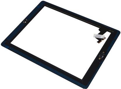 Shockware Haptic/Tactile touchscreen Mobile Display for Apple Apple iPad 2 A1397 A1395 A1396 : Black