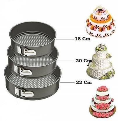 SHREE KRISHNA MERCANTILE Aluminium Cake Mould 3