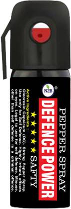 N2B Defence Power Women Self Defence Pepper Spray for Safety/Protection Pepper Gun