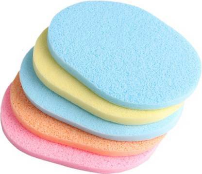 PINNER 6 Pcs Facial Sponge Natural Reusable Soft Cleansing Sponge