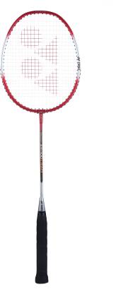 YONEX ZR 100 Light Red, Silver Strung Badminton Racquet