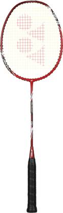 Yonex Arc Saber Light 15i Red Strung Badminton Racquet (Weight: 77g, Tension: 30 lbs)
