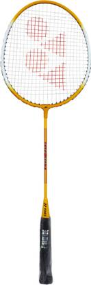 YONEX GR 303 F Yellow Strung Badminton Racquet
