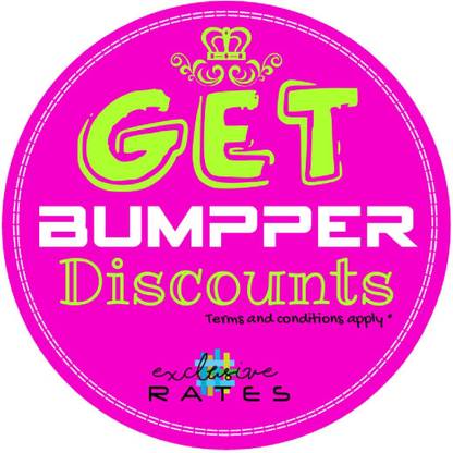 Akriti print world 45 cm SALE STICKER FOR SHOP Self Adhesive Sticker