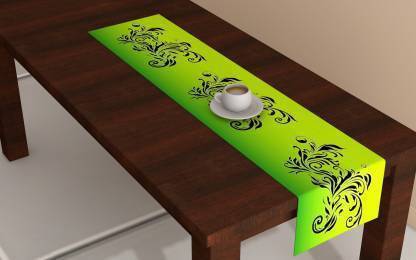 Creativehomes Light Green 150 cm Table Runner