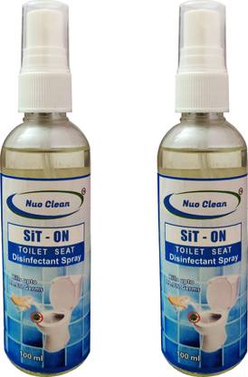 nuo clean Toilet Seat Disinfectant Spray | Combo pack of 2 Spray bottles Lavender Spray Toilet Cleaner