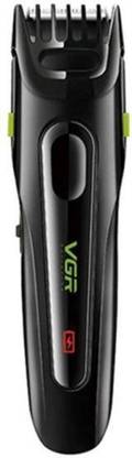 VGR V013 Runtime: 60 min Trimmer for Men (Black) Grooming Kit 480 min Runtime 10 Length Settings
