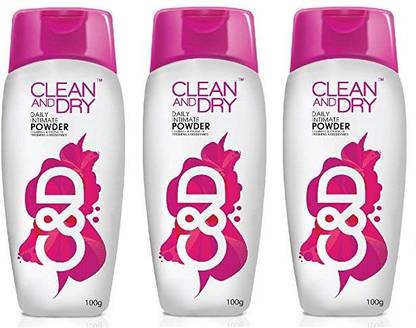Midas Care Clean And Dry Intimate Powder 100g*3pcs DF3452 Intimate Powder