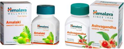 HIMALAYA WELLNESS PURE HERBS Amalaki with aswagandha tablet