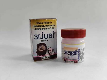 अजुबी टेक्नोफार्म आयुर्वेदिक मजबूत दर्द से राहत बाम
