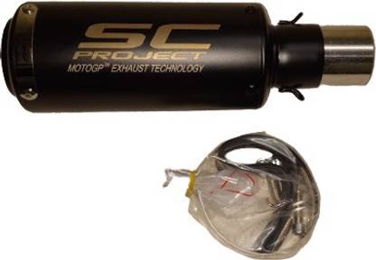 SC Project Yamaha, Suzuki, KTM, TVS, Kawasaki, Suzuki, Universal For Bike, Bajaj, Honda R15, Pulsar 220 DTS-i, FZS FI, Pulsar 200NS, Duke 200, Apache, Fazzer V2, YZF, R15 V2, CBR, Impulse Slip-on Exhaust System