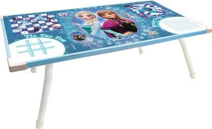 Mintorsi Frozen Ludo,Snakes and Ladders Printed Foldable Study Table Party Party & Fun Board Game