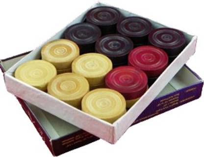 Fit City Wooden Coins Carrom Pawns