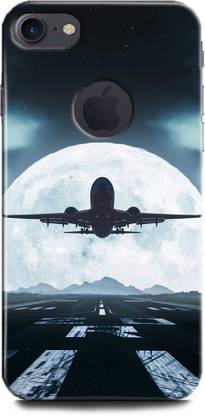 WallCraft Back Cover for Apple iPhone 7 AIRPLANE, JET, MOON, DARK, BEAUTIFULL, SKY