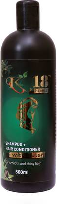 K18 Shampoo+Hair Conditioner With Tulsi