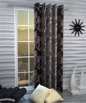 Flipkart SmartBuy 214 cm (7 ft) Polyester Semi Transparent Door Curtain Single Curtain