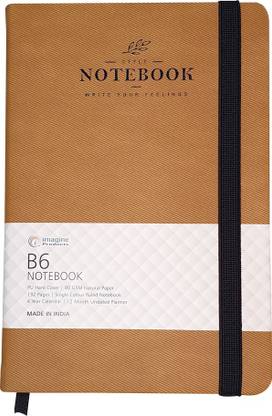 imagine Products Strip Texture Notebook B6 Notebook Ruled 192 Pages