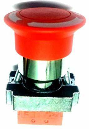 SS System BS542 RED Mushroom NC Emergency Stop Latching Rotary Self-locking Push-button Switch (1 NC+1NO)" Power Supply Electronic Hobby Kit