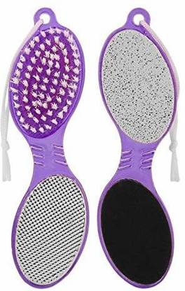 Beauty Bliss 4 in 1 Multi-use Foot Care Brush Pumice Scrubber Scraper Pedicure Tool