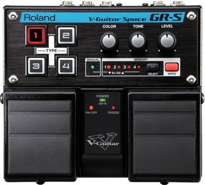 Roland GR-S V- Guitar Space Twin Pedal Stompbox Guitar Processor