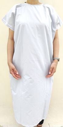 NIrmala Overseas Patient Gown Sky Blue Colour Gown Hospital Scrub
