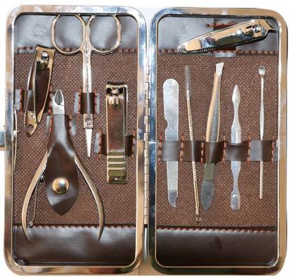D n S 10Pcs Pro Manicure Set tool Nails Clipper for all extension Pedicure set Kit