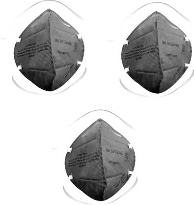 3M 9000ING Dust/Mist Respirator, BIS P1, 1000/CS | ISI Approved PM2.5 Dust Free Size Mask (5nos) 9000 ING FACE MASK N95 PM2.5 Air Filter Mask Reusable Reusable Cloth Mask