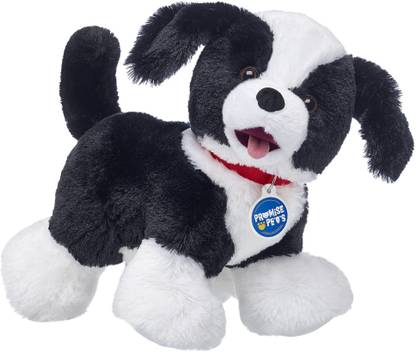 Build A Bear PROMISE PETS BORDER COLLIE Toys R Us  - 14 cm