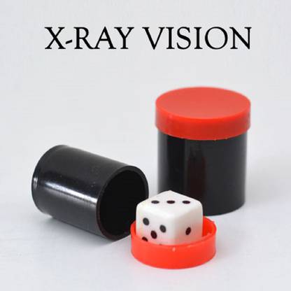 MilesMagic Magician's X-Ray Vision Mind Prediction Dice Illusion Mentalist Real Magic Trick Dice Gag Toy