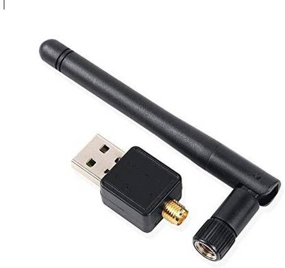 PHONETASTIC USB WiFi Receiver Adapter 600 Mbps with Antenna Antenna Amplifier