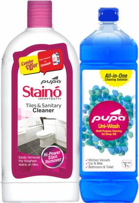 pupa Staino Tile Cleaner + Uniwash Regular Fragrance