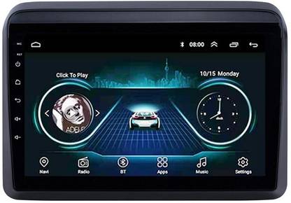 ADITION Android 9.0 Touch Screen Double Din Car Stereo Player with Navigation/GPS/WiFi/Bluetooth Full HD 1080P (2GB /16GB ROM) Compatible for Ertiga Car Stereo