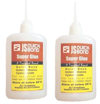 JS QUICK BOND SUPER GLUE 50 ML 2PC SET GLUE Glue