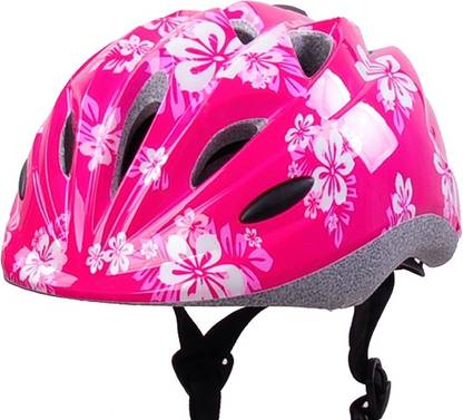 Strategy GIRLS CYCLING HELMET WITH ADJUSTABLE STRIP BEAUTIFUL PRINT Cycling Helmet