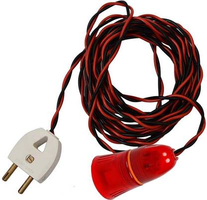 Electro Factory Hanging Bulb Holder with wire Plastic Light Socket