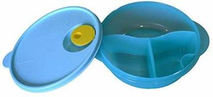 TUPPERWARE Crystal Wave Divided Dish 1 Containers Plastic Office Lunch Box