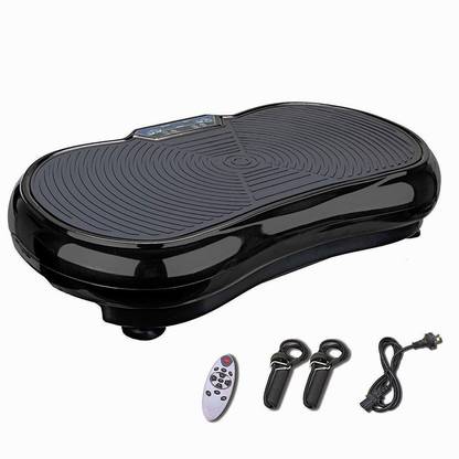 SOBO 3D 400 W Dual Motors Vibration Plate Crazy Fit Massage Exercise Machine with Remote Control and Resistance Bands 3D 400 W Dual Motors Vibration Plate Crazy Fit Massage Exercise Machine with Remote Control and Resistance Bands Massager