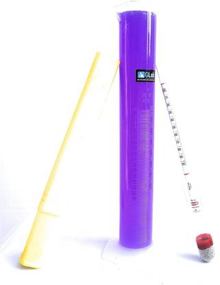 G Lab Hydrometer with Test Jar Range 1000 to 1100 Microscope Slide Box