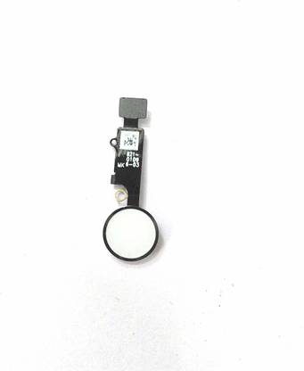 Shockware Home Button_90 Apple iPhone 8 Silver Fingerprint Sensor Flex cable