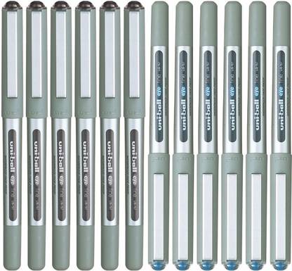 uni-ball Eye UB 157 | Tip Size 0.7 mm | Comfortable Grip | For School & Office Use | Roller Ball Pen