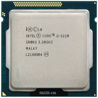 Intel i3 3220 3.3 GHz LGA 1155 Socket 2 Cores Desktop Processor