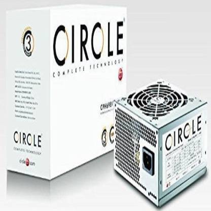 Circle PC PSU 400 Watts Computer PSU with 3 SATA Cables