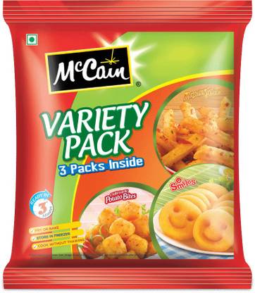McCain Variety Pack (3 Packs Inside) 550 g