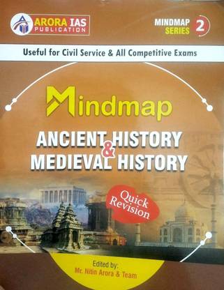Mind Map (Ancient & Medieval Indian History Mind Maps) (Latest Revision Notes) ( UPSC,IAS,UPPCS,MPPCS,RAS,MPSC,OPSC,APPSC,KPSC,TNPSC,WBCS,GPSC, NET-JRF Exam) (2020-2021 Session)