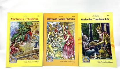 Brave And Honest Children / Virtuous Children / Stories That Transform Life Book Set Of 3