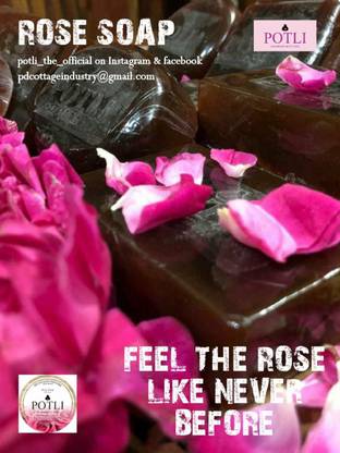 POTLI Rose Soap