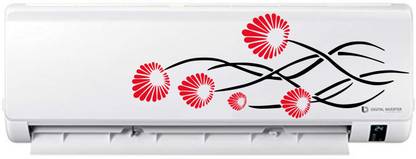 Split Ac Sticker Decor hubb 28 cm AC Sticker Fridge Sticker Wall Sticker Split Ac ...