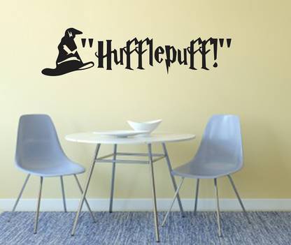 fuzzy 100 cm Huffle Puff Self Adhesive Sticker