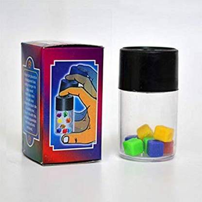 R.s.Magic Tricks Dice Atomizer Color Changing Dices Capsule Real Visual Magic Trick Capsule Gag Toy